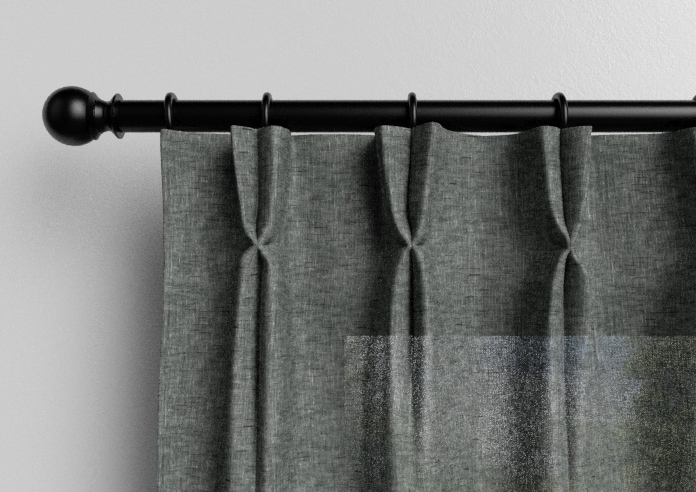 Pescara Voile, Slate - Made to Measure Curtains - Image 10